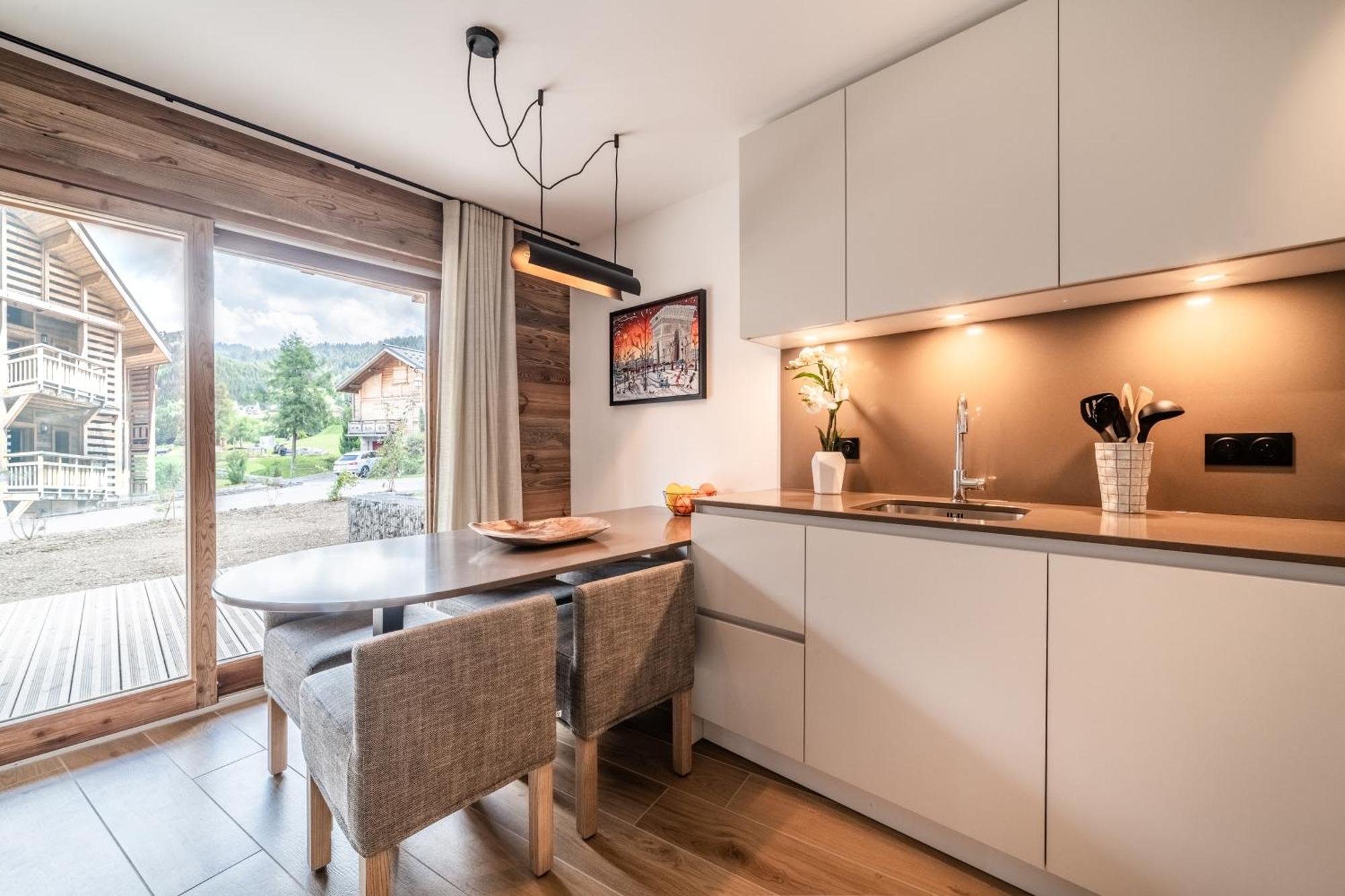 Apartment Aldea Les Gets - By Emerald Stay Exteriör bild