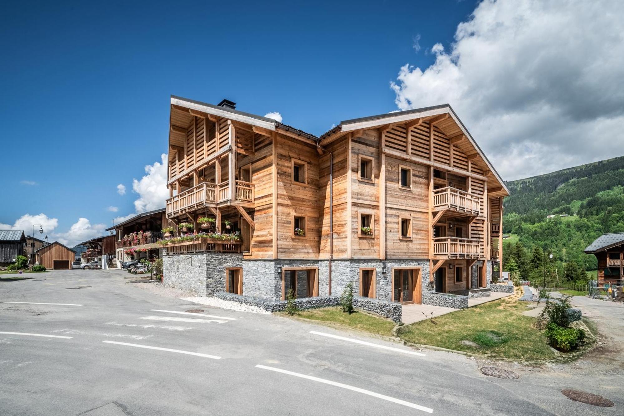 Apartment Aldea Les Gets - By Emerald Stay Exteriör bild