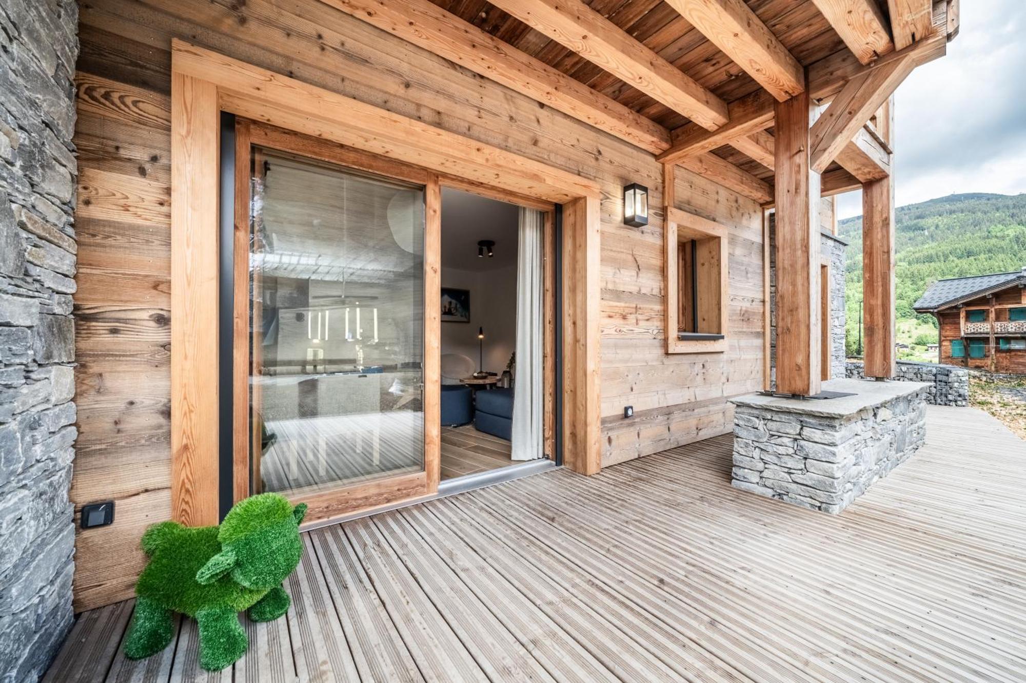 Apartment Aldea Les Gets - By Emerald Stay Exteriör bild