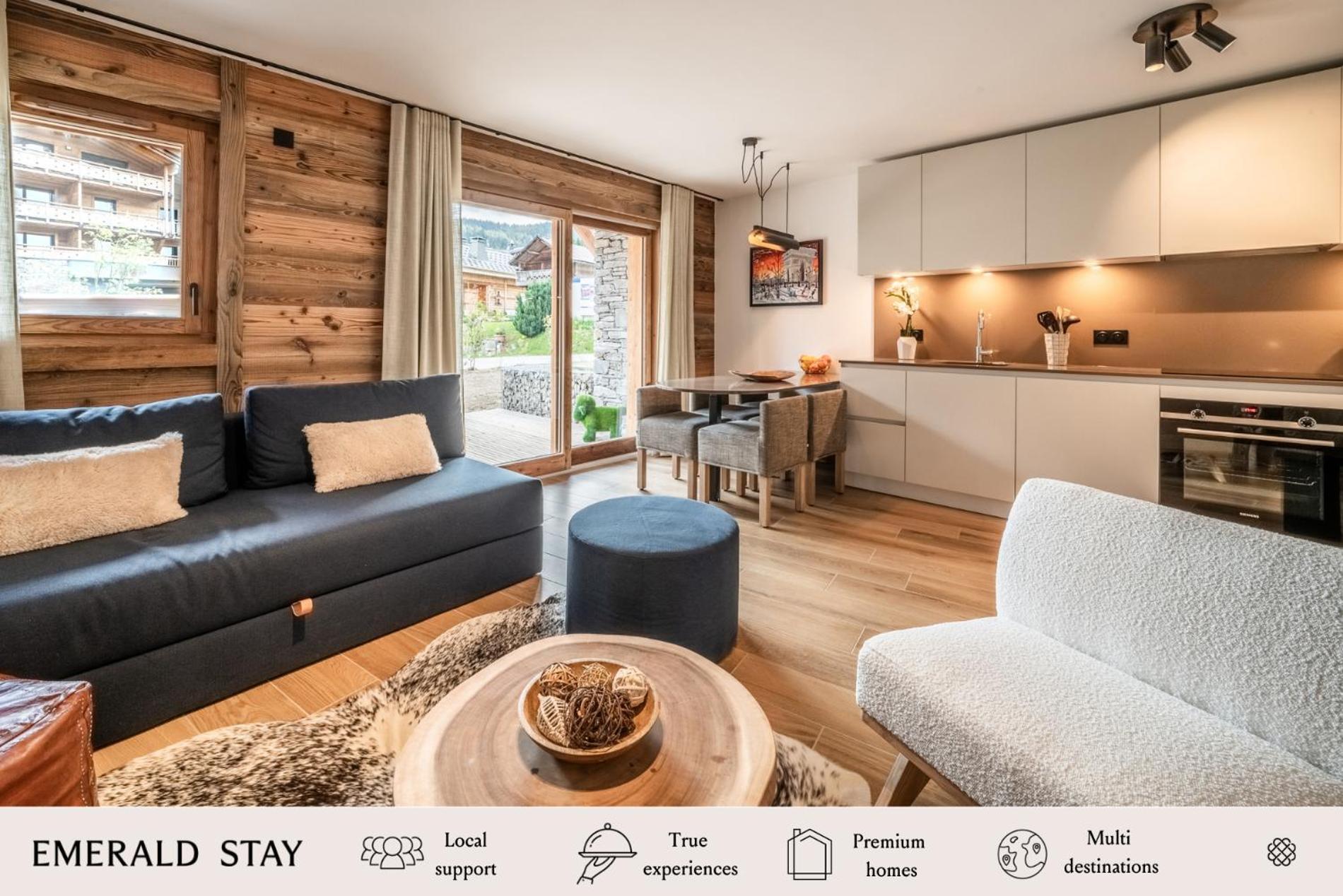 Apartment Aldea Les Gets - By Emerald Stay Exteriör bild